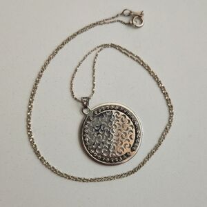 🥮HOLD🥮 Sterling Celestial Moon Necklace